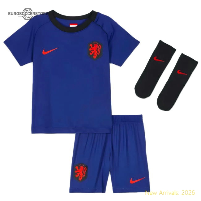 2022-2023 Netherlands Away Mini Kit-Football Jersey Hub