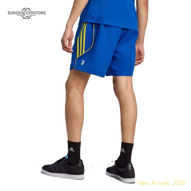 2025-2026 Juventus UBP Shorts (Royal)-Football Jersey Hub