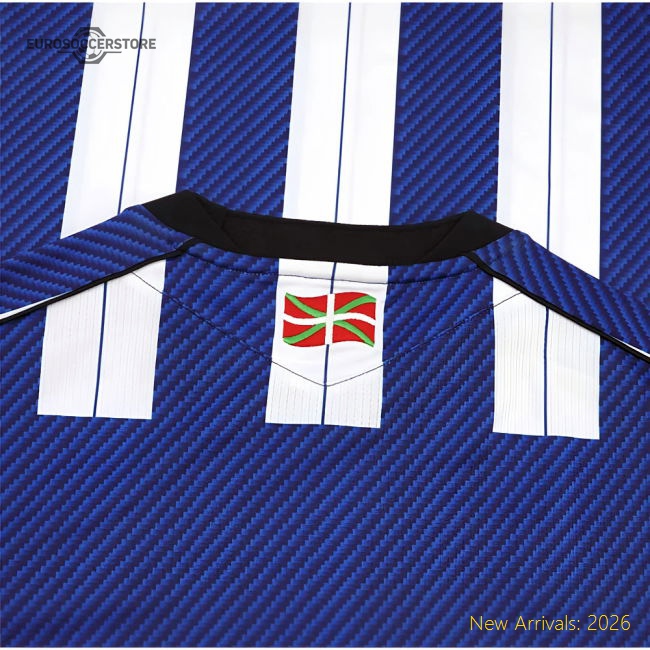 2025-2026 Real Sociedad Home Shirt-Football Jersey Hub