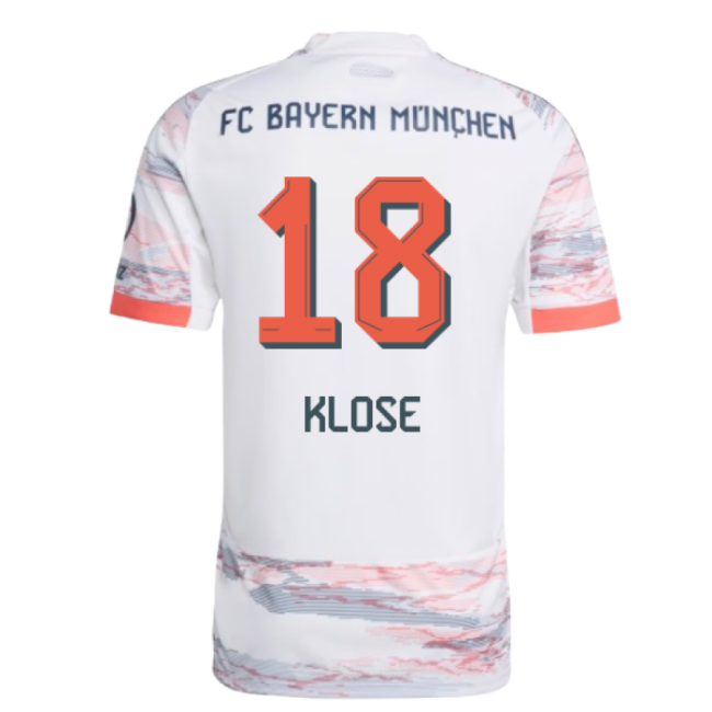 2025-2026 Bayern Munich Away Shirt (Klose 18)-Football Jersey Hub
