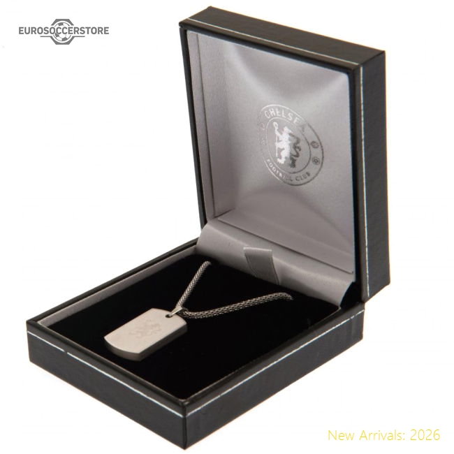 Chelsea FC Icon Dog Tag & Chain-Football Jersey Hub