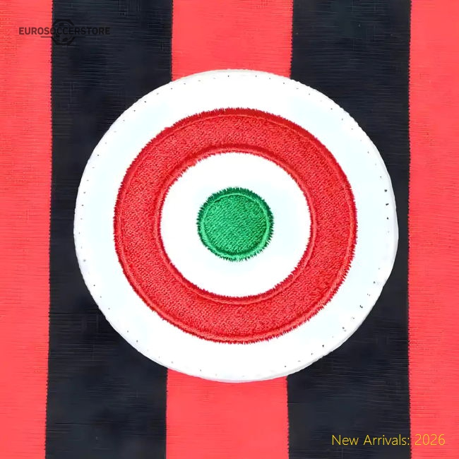 AC Milan 1967-1968 Retro Football Shirt-Football Jersey Hub