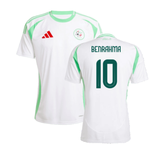 2024-2025 Algeria Home Shirt (Benrahma 10)-Football Jersey Hub