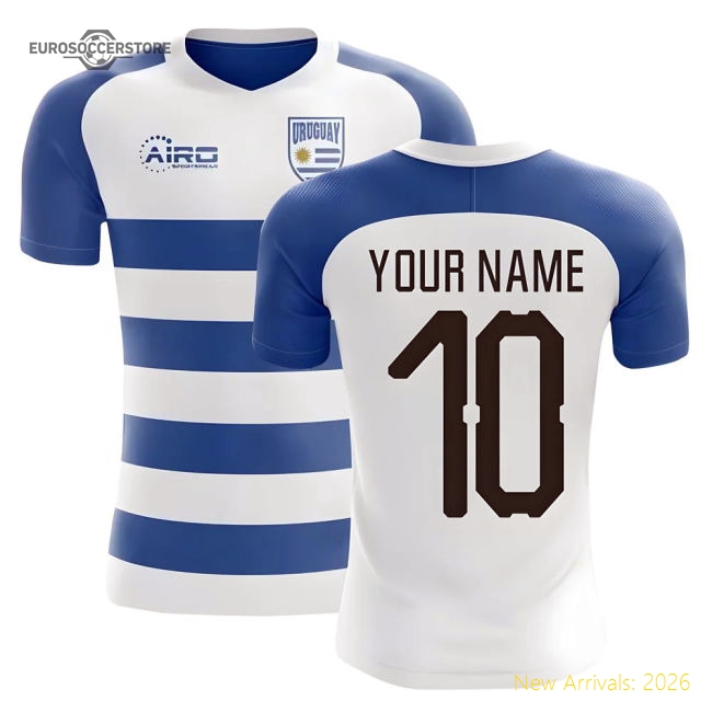2025-2026 Uruguay Home Concept Football Shirt (Your Name) -Kids-Football Jersey Hub