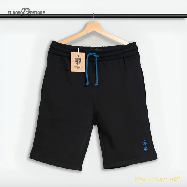 France Cockerel Shorts (Black)-Football Jersey Hub