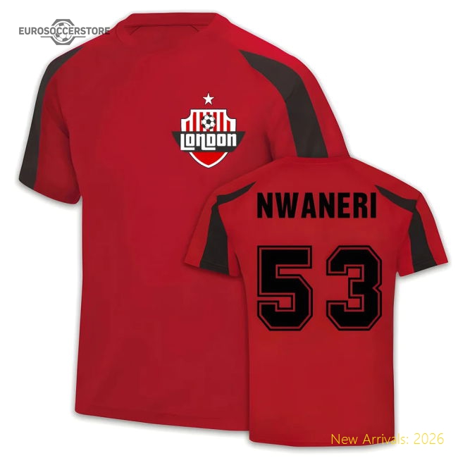 Ethan Nwaneri Arsenal Sports Training Jersey-Football Jersey Hub