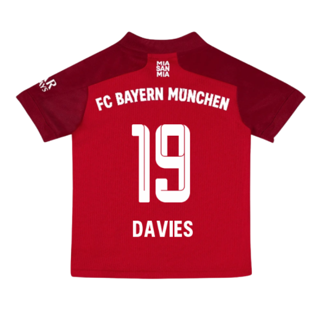 2021-2022 Bayern Munich Home Mini Kit (DAVIES 19)-Football Jersey Hub