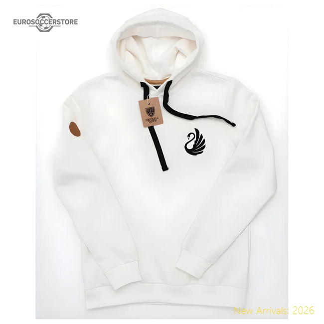 Swansea Retro Football Hoodie The Swan-Football Jersey Hub