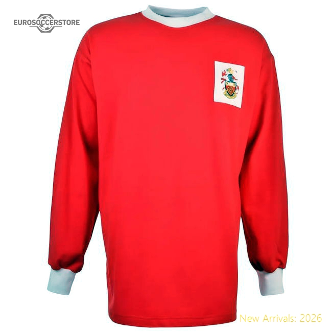 Crewe Alexandra 1960-1963 Retro Football Shirt-Football Jersey Hub