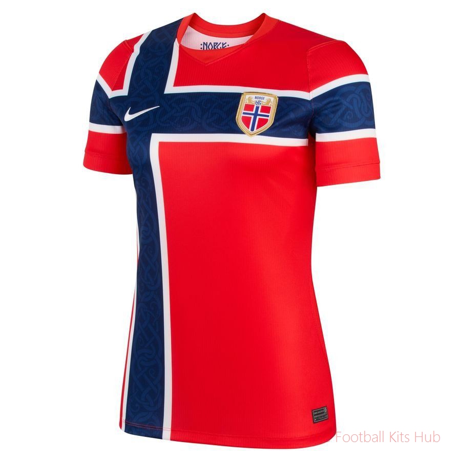 Norway Home Shirt World Cup 2026 Women (Your Name)-UniFootball Store