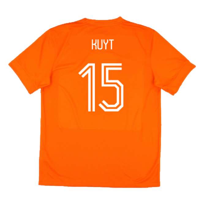 Holland 2014-15 Home Shirt (Good) (Kuyt 15)-Football Jersey Hub