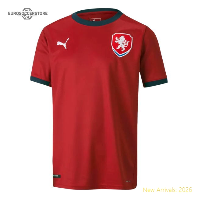2020-2021 Czech Republic Home Shirt (Kids)-Football Jersey Hub