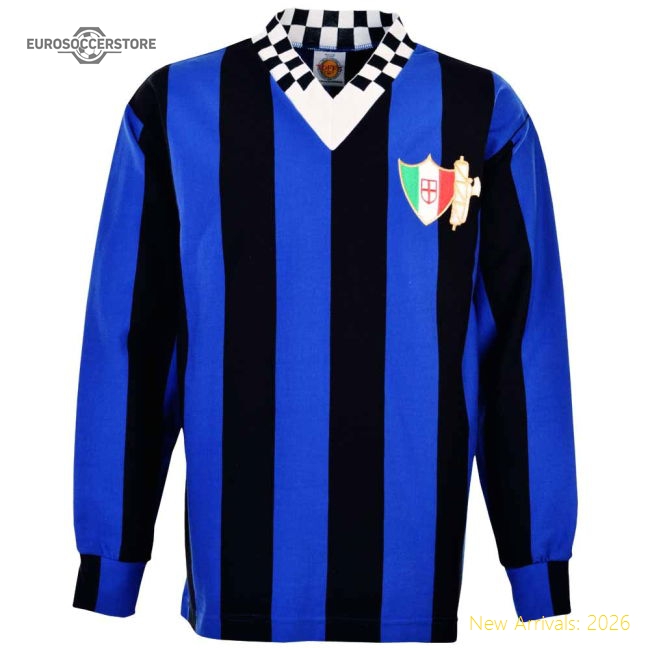 Inter Milan 1930s Retro Football Shirt-Football Jersey Hub