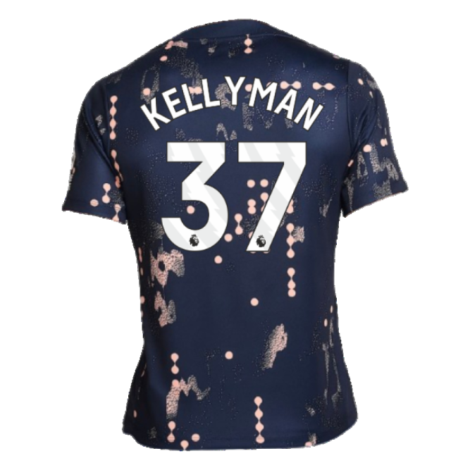 2024-2025 Chelsea Academy Pro Pre-Match Shirt (Obsidian) (Kellyman 37)-Football Jersey Hub