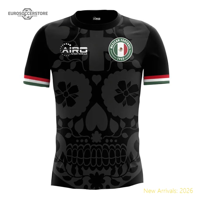 2025-2026 Mexico Third Concept Football Shirt (Your Name)-Football Jersey Hub