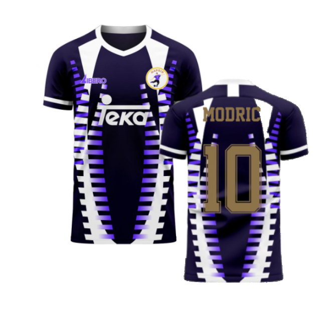 Madrid 2025-2026 Third Concept Football Kit (Libero) (MODRIC 10)-Football Jersey Hub