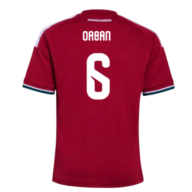 2026-2027 Hungary Home Shirt (Kids) (Orban 6)-Football Jersey Hub