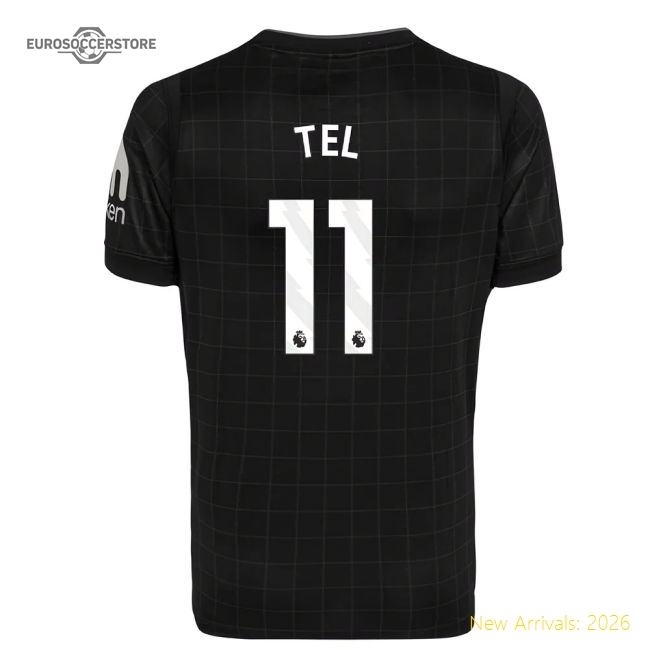2025-2026 Tottenham Away Mini Kit (Tel 11)-Football Jersey Hub