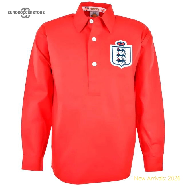 England 1930-40s Away Retro Football Shirt-Football Jersey Hub