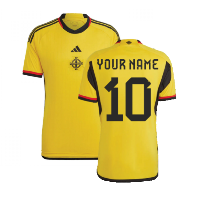 2022-2023 Northern Ireland Away Shirt (Your Name)-Football Jersey Hub