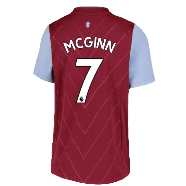 2022-2023 Aston Villa Home Shirt (Kids) (McGINN 7)-Football Jersey Hub