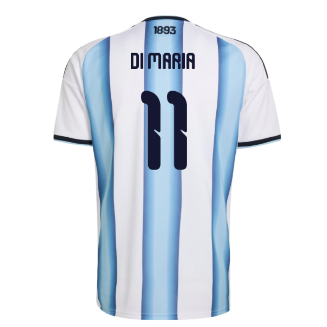 2026-2027 Argentina Home Shirt (Di Maria 11)-Football Jersey Hub