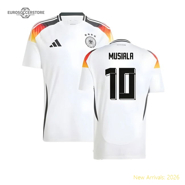 2024-2025 Germany Home Shirt (Musiala 10)-Football Jersey Hub