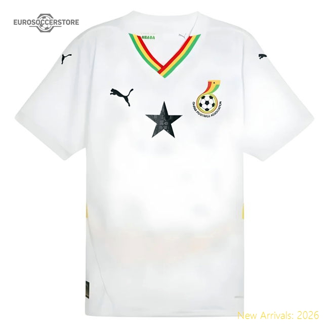 2024-2025 Ghana Home Shirt-Football Jersey Hub