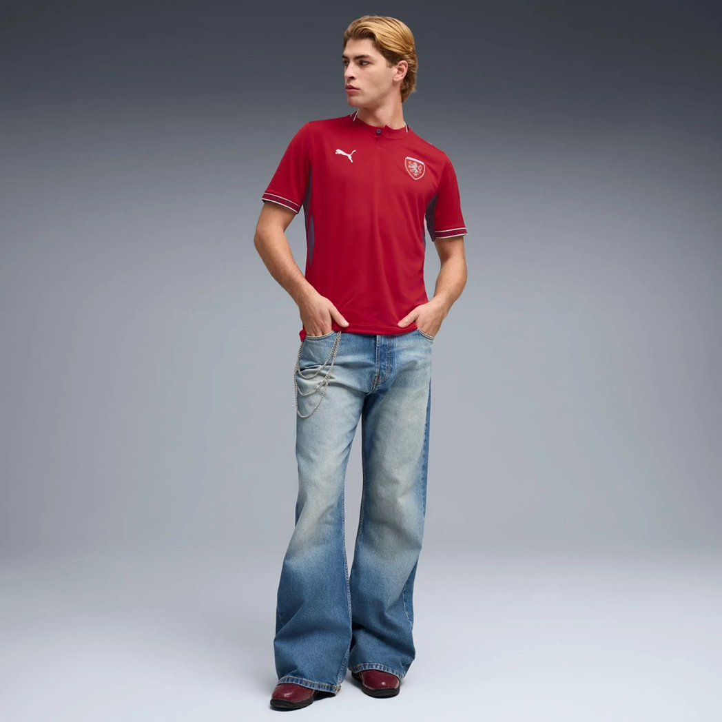 Czechia 2026 Home Jersey Men – Czech Republic Soccer Shirt | Official Replica Kit-Football Jersey Hub