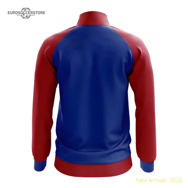 Guam Concept Football Track Jacket (Blue)-Football Jersey Hub