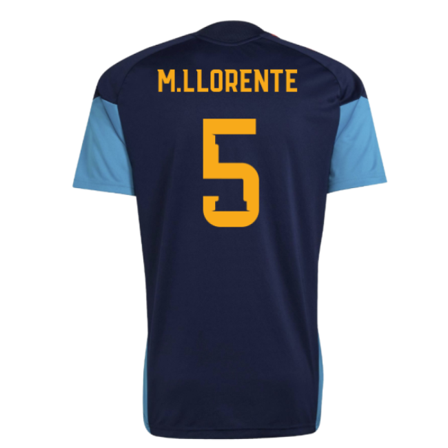 2026-2027 Spain Training Jersey (Night Indigo) (M.Llorente 5)-Football Jersey Hub