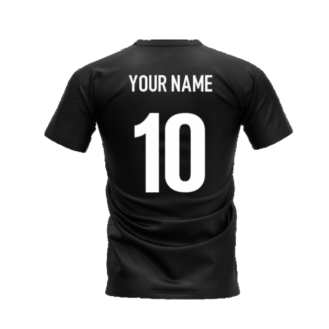 Kaka Legend T-Shirt (Black) (Your Name)-Football Jersey Hub