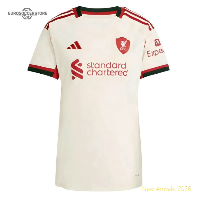 2025-2026 Liverpool Away Shirt (Womens)-Football Jersey Hub