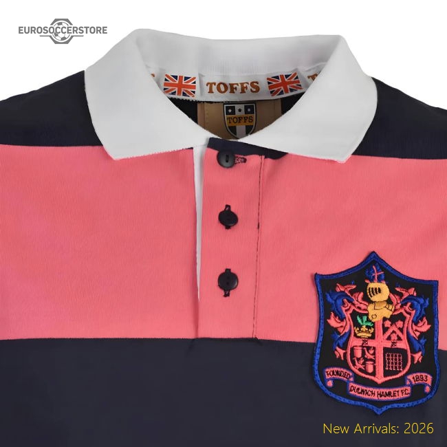 Dulwich Hamlet Retro Polo Shirt-Football Jersey Hub