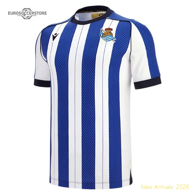2025-2026 Real Sociedad Home Shirt-Football Jersey Hub