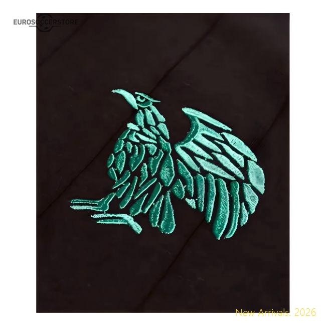 Mexico El Tri Retro Football Shirt Black-Football Jersey Hub