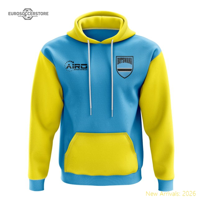 Botswana Concept Country Football Hoody (Sky)-Football Jersey Hub