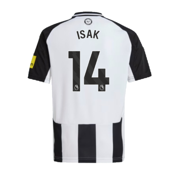 2024-2025 Newcastle United Home Shirt (Kids) (Isak 14)-Football Jersey Hub