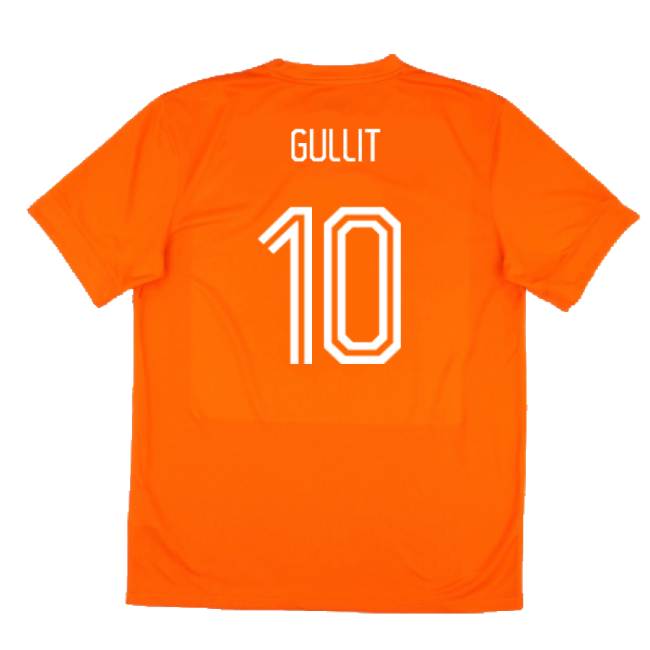 Holland 2014-15 Home Shirt (Good) (Gullit 10)-Football Jersey Hub