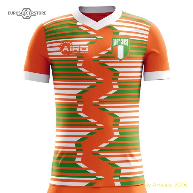 2025-2026 Ivory Coast Home Concept Football Shirt (Drogba 11)-Football Jersey Hub