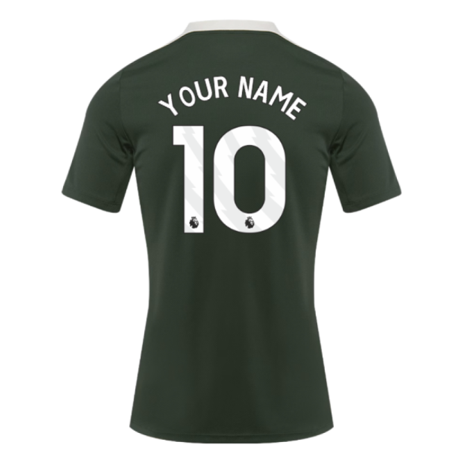 2025-2026 Chelsea Dri-Fit Strike Training Shirt (Green) (Your Name)-Football Jersey Hub