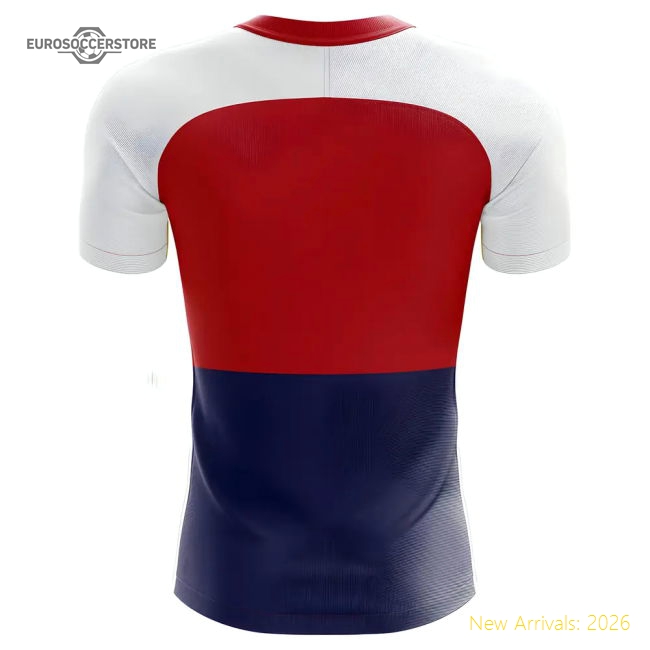2025-2026 Saint Martin Home Concept Football Shirt - Womens-Football Jersey Hub