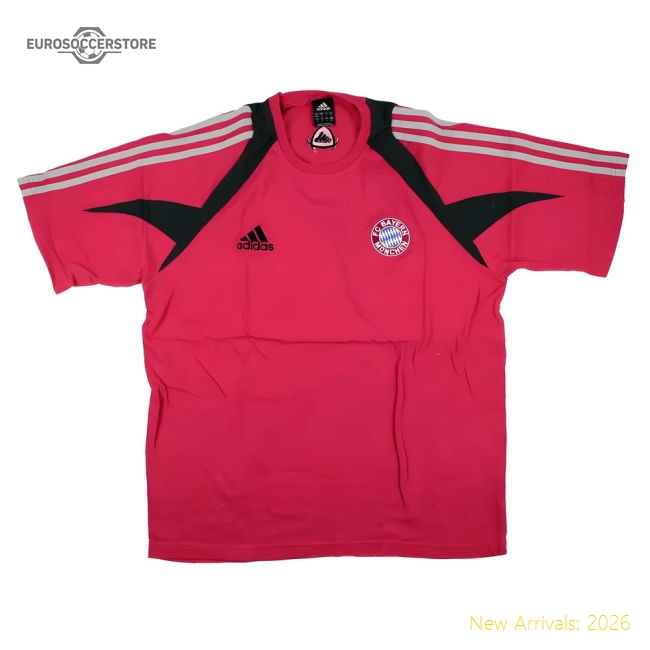 Bayern Munich 2010-11 Adidas Training Shirt (L) (Good)-Football Jersey Hub