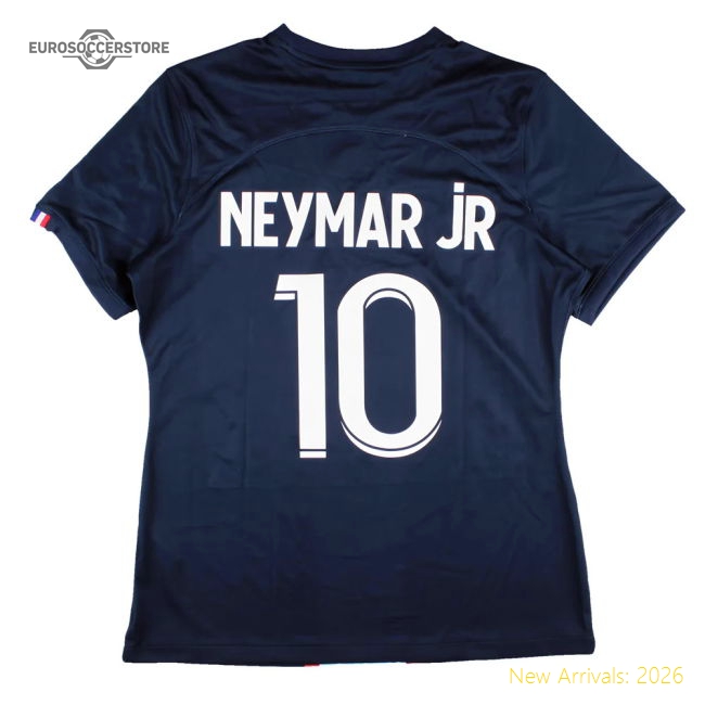 PSG 2022-23 Womens Home Shirt (Sponsorless) (L (Womens)) Neymar #10 (BNWT)-Football Jersey Hub