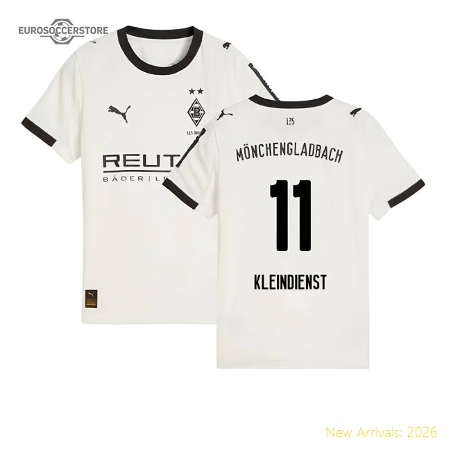 2025-2026 Borussia MGB Home Shirt (Kids) (Kleindienst 11)-Football Jersey Hub