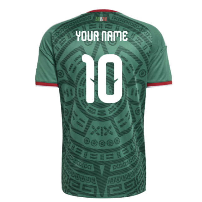 2026-2027 Mexico Home Shirt (Your Name)-Football Jersey Hub