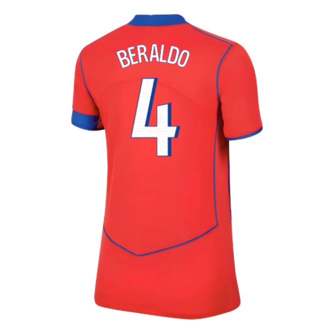 2025-2026 PSG Third Shirt (Womens) (Beraldo 4)-Football Jersey Hub