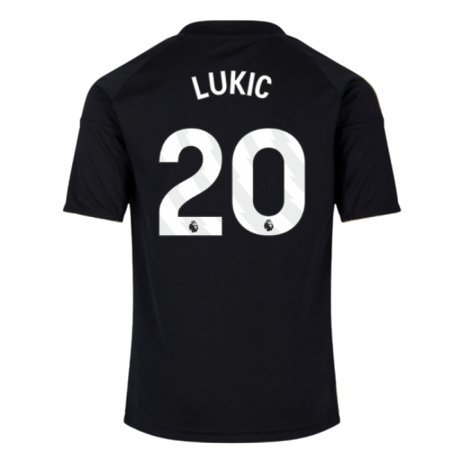 2025-2026 Fulham Third Shirt (Kids) (Lukic 20)-Football Jersey Hub