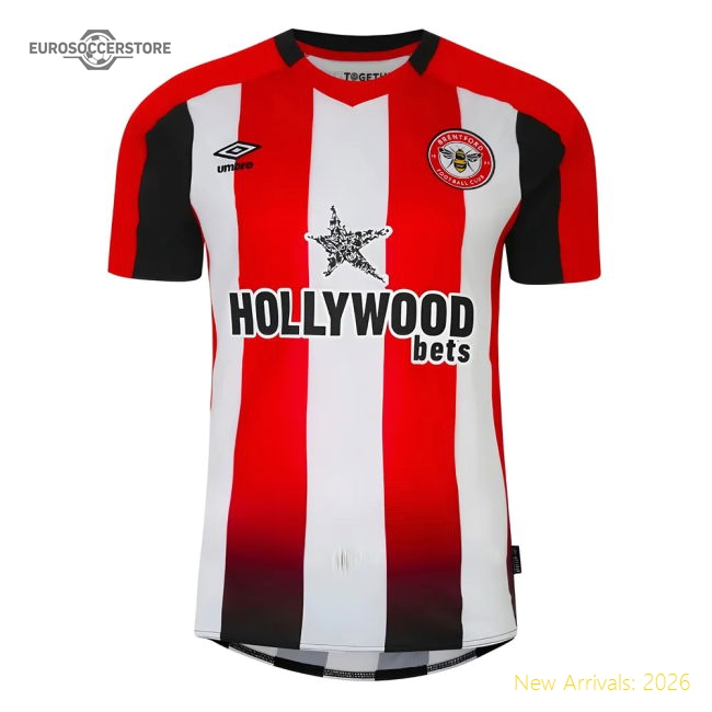 2023-2024 Brentford Home Shirt-Football Jersey Hub
