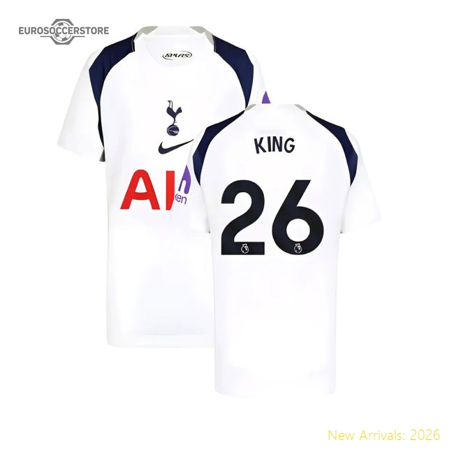 2025-2026 Tottenham Hotspur Home Shirt (Kids) (King 26)-Football Jersey Hub
